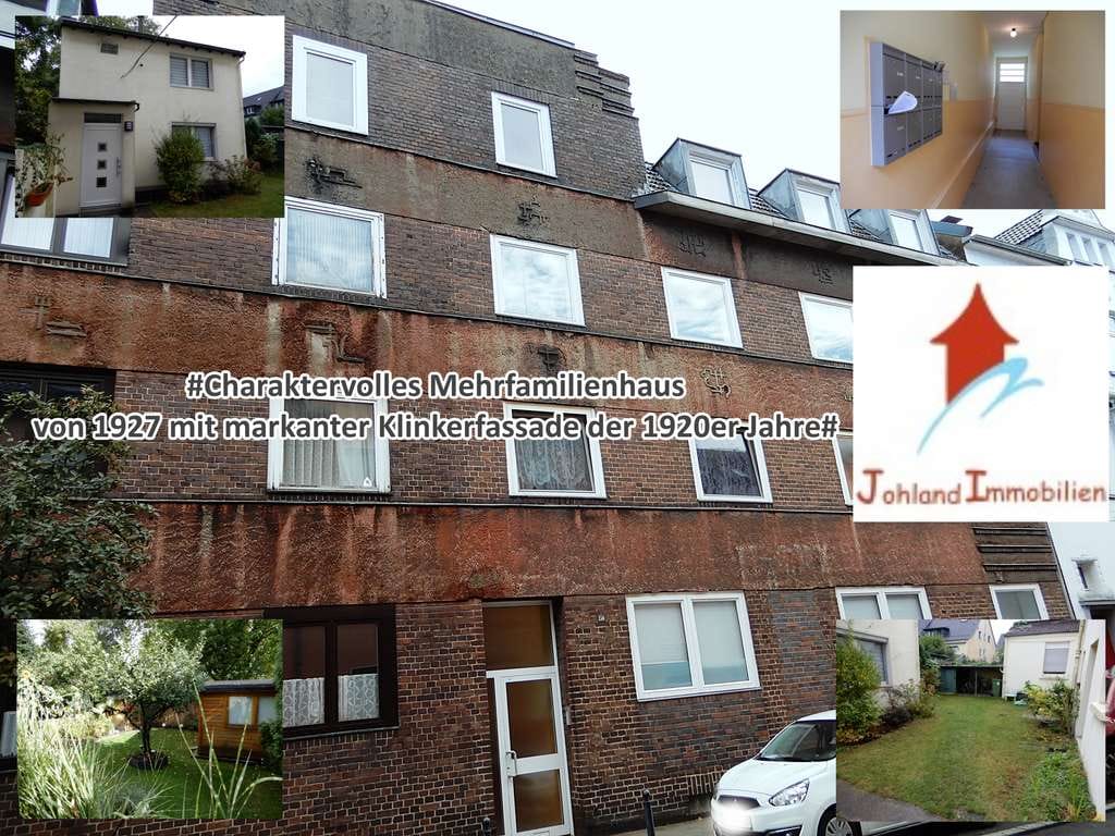 Immobilie in Oberhausen - #Charaktervolles Mehrfamilienhaus von 1927 mit markanter Klinkerfassade der 1920er Jahre# - Bild 0