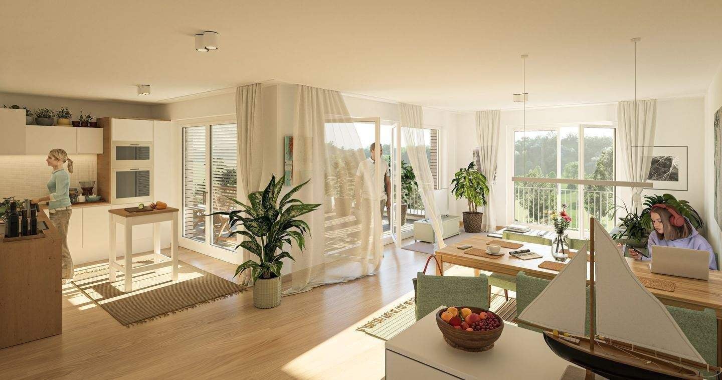 Immobilie in Kirchentellinsfurt - ***BARRIEREFREIE 4-ZIMMER-NEUBAUWOHNUNG MIT FERNBLICK ÜBER DEN NECKAR*** - Bild 0