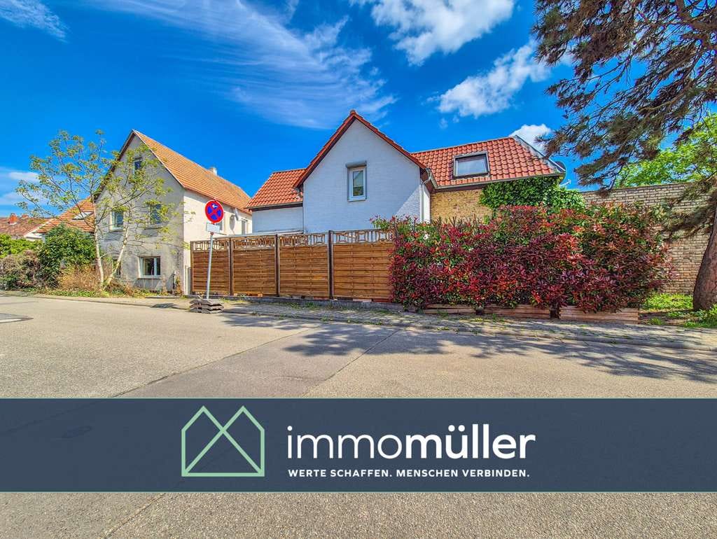 Immobilie in Dirmstein - Charmantes Bauernhaus mit separatem vermietetem Wohnhaus, 2 Scheunen & großem Hof in Dirmstein - Bild 0
