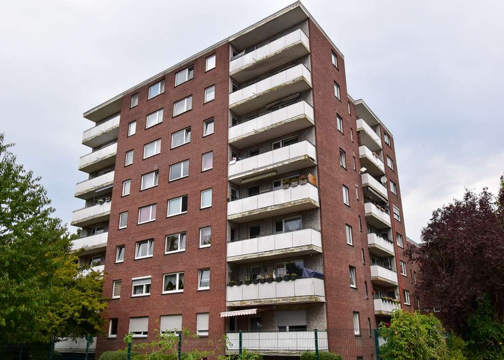 Immobilie in Voerde (Niederrhein) - Voerde - vermietete 2,5-Zimmer-Eigentumswohnung mit Balkon - Bild 1