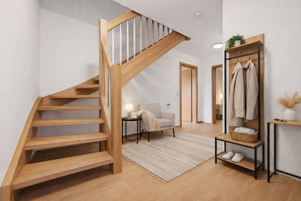 Immobilie in Ebhausen - Großzügige 4-Zimmer-Wohnung mit 20 m² Sonnenbalkon & 2 Garagen – Wohnkomfort pur - Bild 1