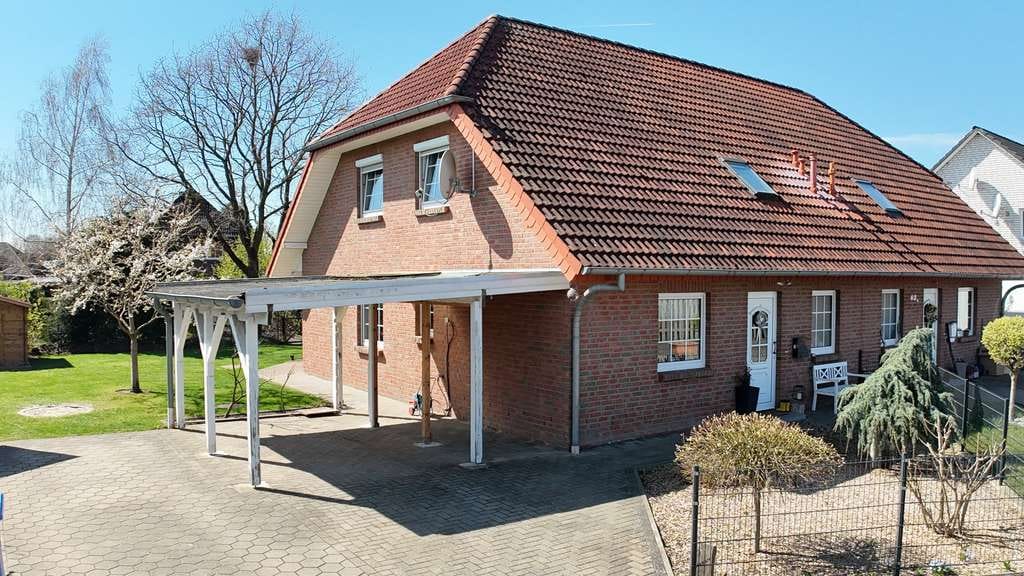 Immobilie in Müden (Aller) - Sehr gepflegte Doppelhaushälfte mit Carport in ruhiger Lage - Bild 0