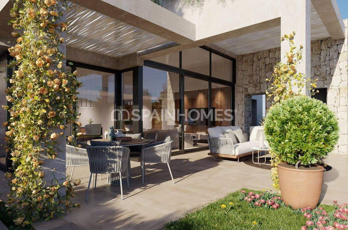 Immobilie in Langenleuba-Niederhain - Elegantes Haus zum Verkauf mit Panoramablick in Desert Springs - Bild 0