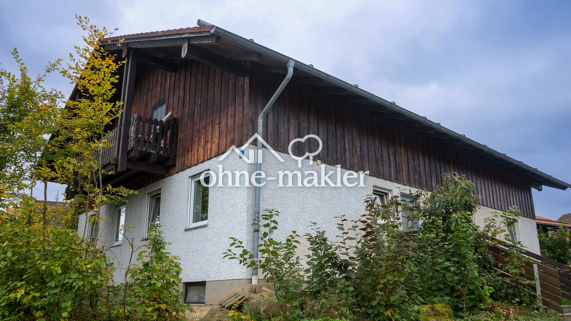Immobilie in Bernried - Große Erdeschosswohnung, Kellerräume, Garage, Gartenanteil - Bild 1