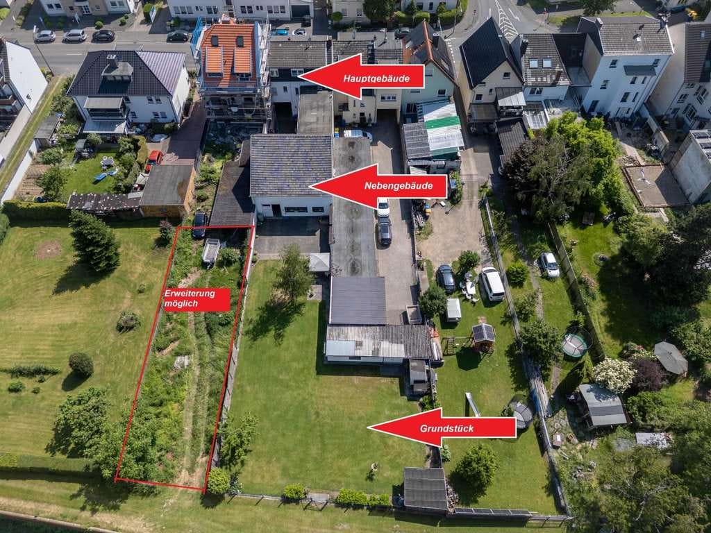 Immobilie in Bad Neuenahr-Ahrweiler - Zwei-/Dreifamilienhaus mit großer Halle und vielseitig nutzbarer Grundstücksfläche! - Bild 1