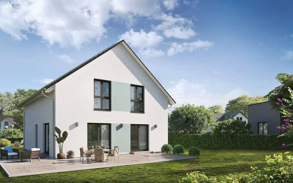 Immobilie in Freystadt - Individuell geplantes Home 14 - Ihr Traumhaus nach Maß mit moderner Raumgestaltung inklusive Baugrun - Bild 0