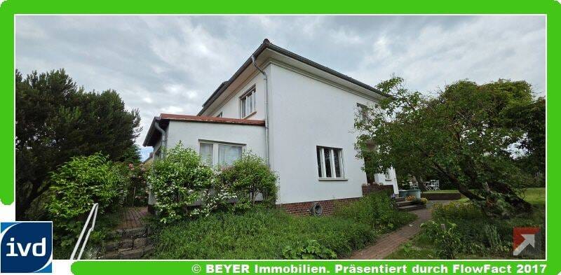 Immobilie in Prenzlau - Historisches Fabrikantenhaus mit Obstgarten und originalem Charme in Prenzlau - Bild 0