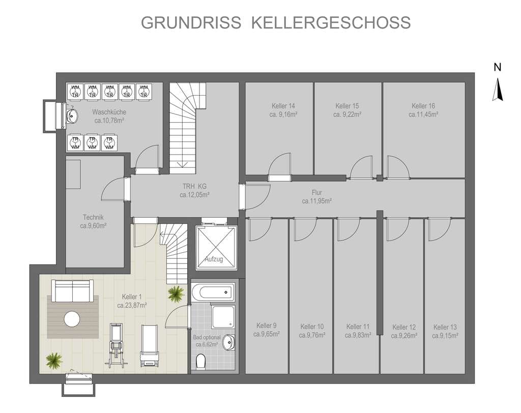 Immobilie in Türkenfeld - Zukunftssichere Kapitalanlage – KfW-40 QNG -Balkonwohnung in wachstumsstarker Lage Türkenfeld - Bild 3