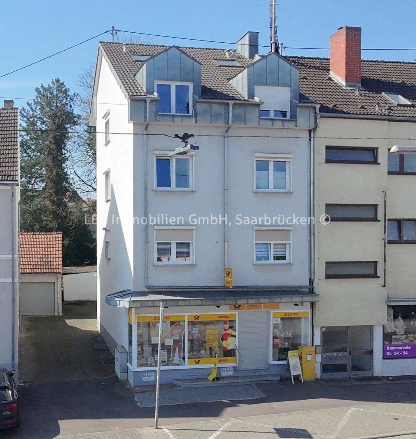 Immobilie in Wadgassen - Gepflegtes Mehrfamilienhaus mit Gewerbe - attraktive Kapitalanlage - Bild 0