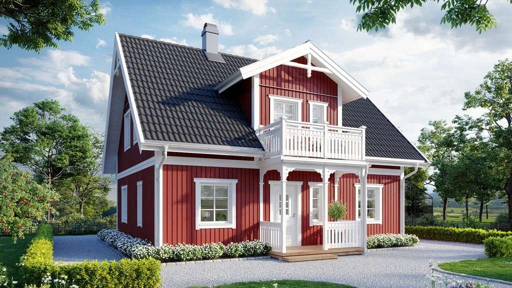 Immobilie in Dinkelscherben - 122 m² SCHWEDENAUSBAUHAUS Nähe Augsburg  ca. 234 m² Grundstück,, 3 Min. fußläufig zum Bahnhof - Bild 0