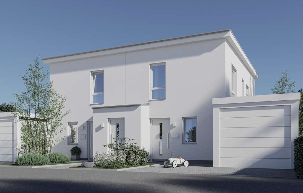 Immobilie in Allendorf (Lumda) - Wie ein eigenes Haus: Exklusive 4 Zimmer Designwohnung mit Garten im Neubaugebiet „Auf der Hege II“ - Bild 0