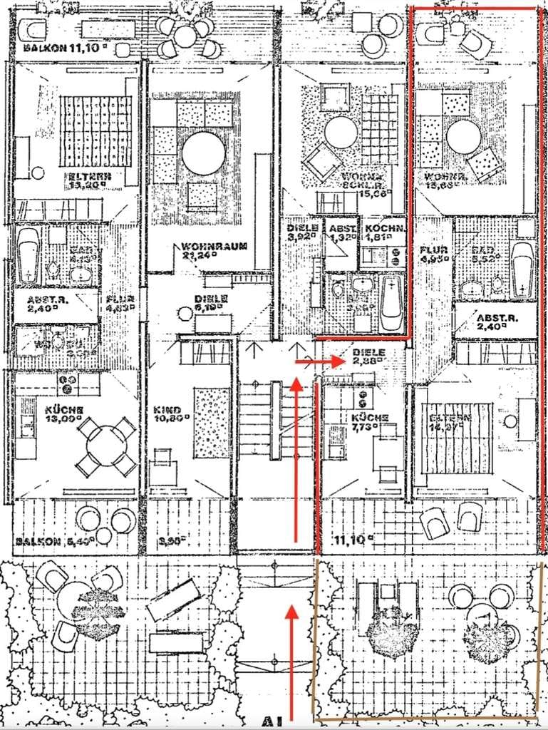 Immobilie in Königsfeld im Schwarzwald - Mitten in Königsfeld i.S., 2 Zi.-ETW, Balkon und Terrasse + Tiefgaragenstellplatz optional - Bild 2
