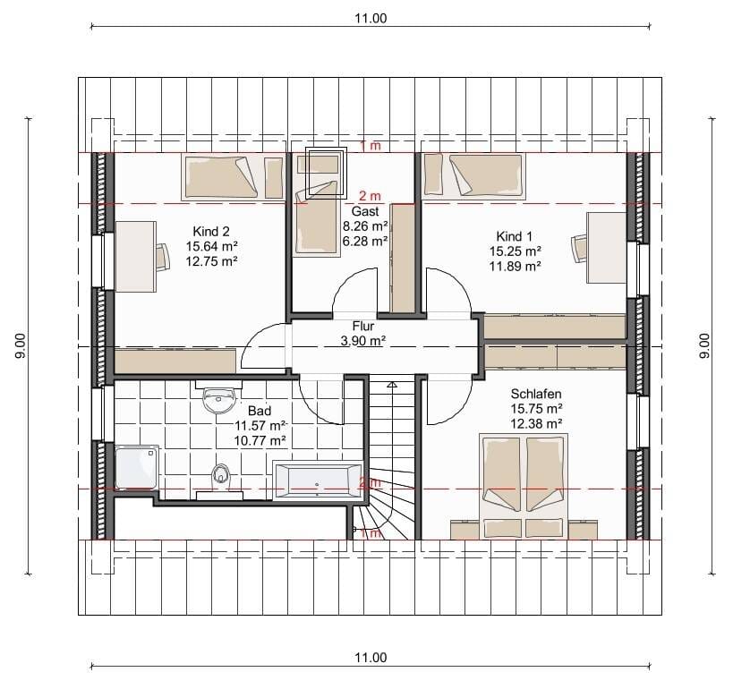 Immobilie in Sievershütten - Geplantes Bauvorhaben - Neubau-Einfamilienhaus mit schönem Garten - Bild 4