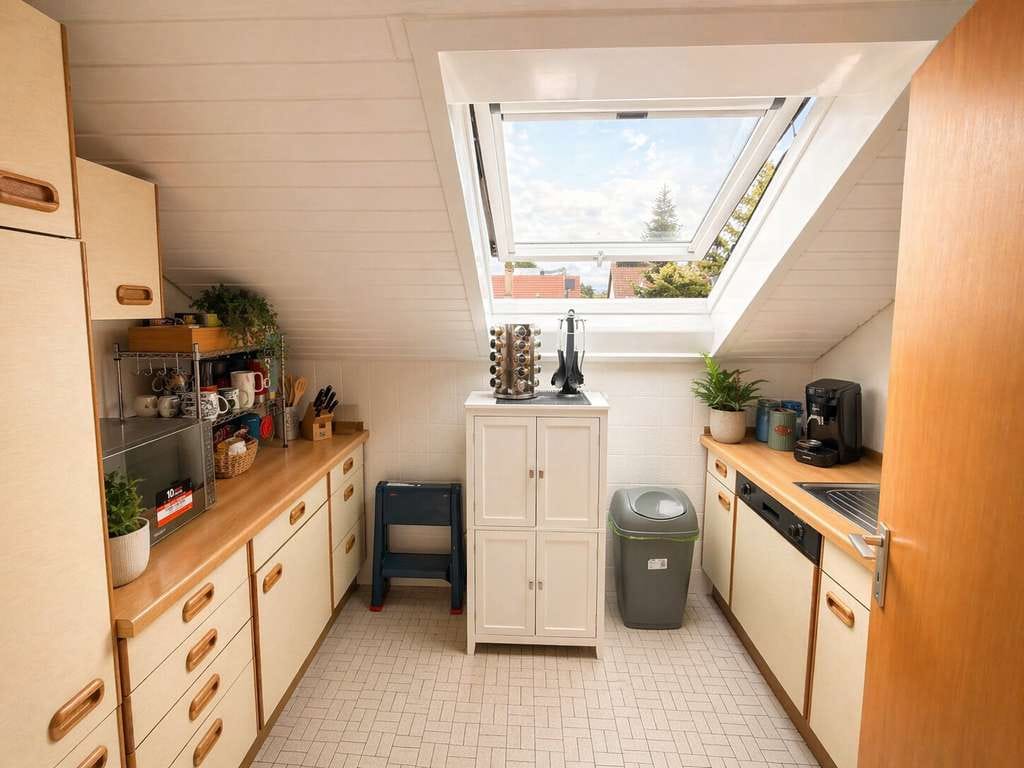 Immobilie in Kusterdingen - Charmante Dachgeschosswohnung mit sonniger Terrasse und traumhaftem Weitblick ins Grüne - Bild 1