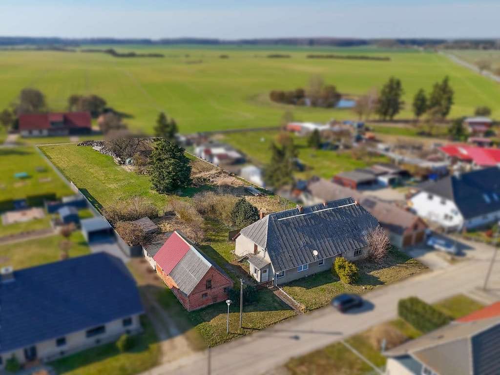 Immobilie in Gültz - Zwei Doppelhaushalten mit 3.820 qm Land in ruhiger Lage - Mecklenburgische Seenplatte - Bild 1
