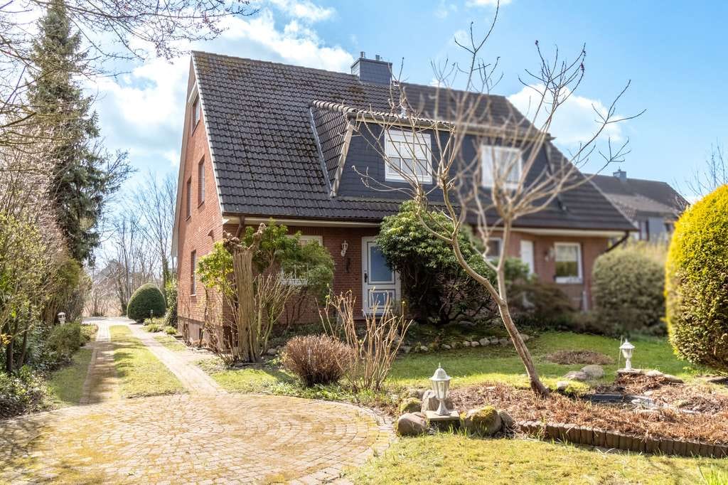 Immobilie in Kummerfeld - Doppelhaushälfte in Feldrandlage von Kummerfeld - Bild 1