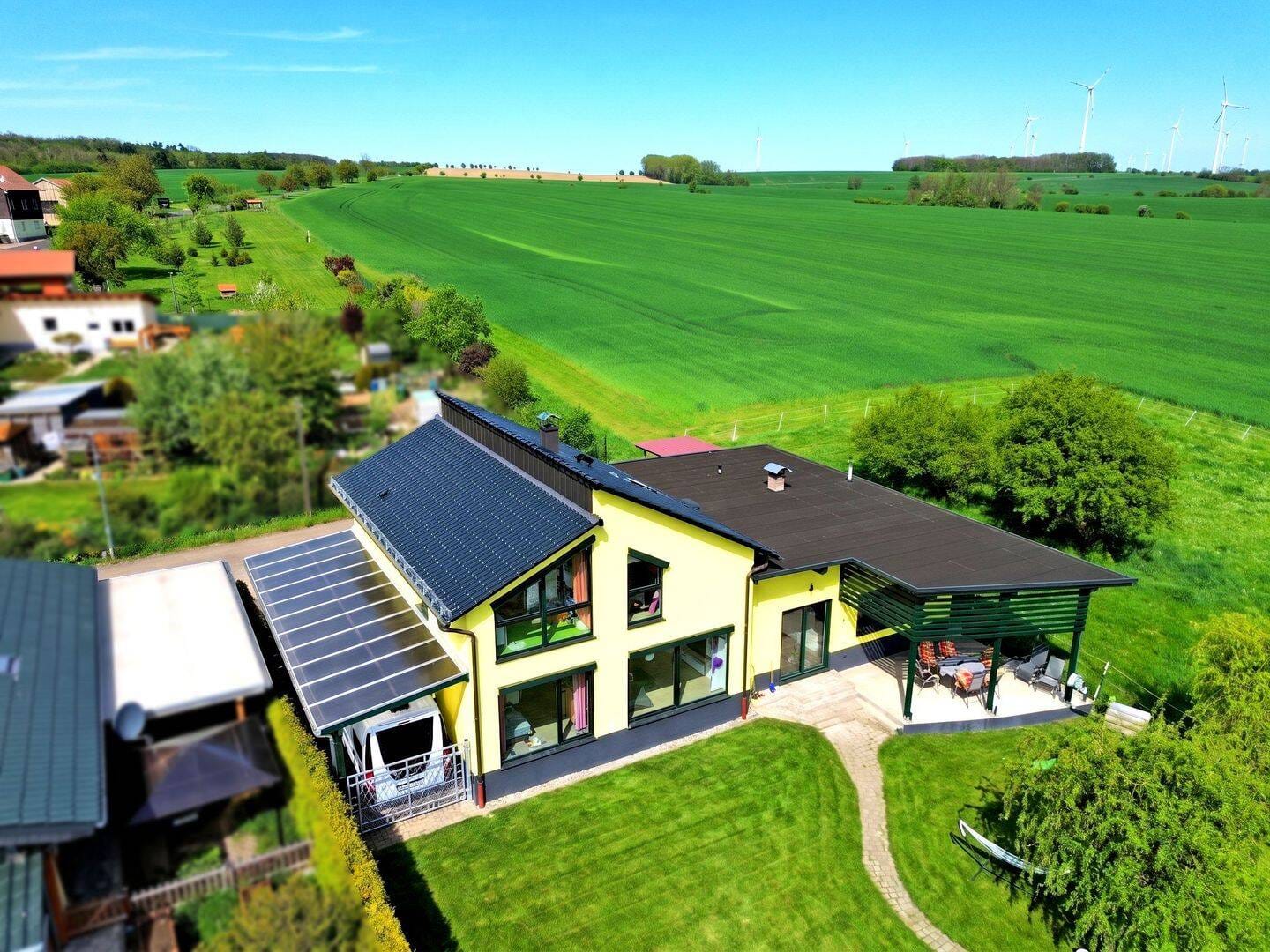 Immobilie in Hörselberg-Hainich - Ruheoase am Feldrand - Großzügiges Familienhaus in nahezu Alleinlage - Bild 0