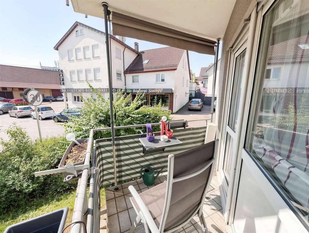 Immobilie in Ebersbach an der Fils - Ebersbach: Bezugsfertiges Apartment mit Sonnenbalkon und PKW-Stellplatz *** - Bild 0