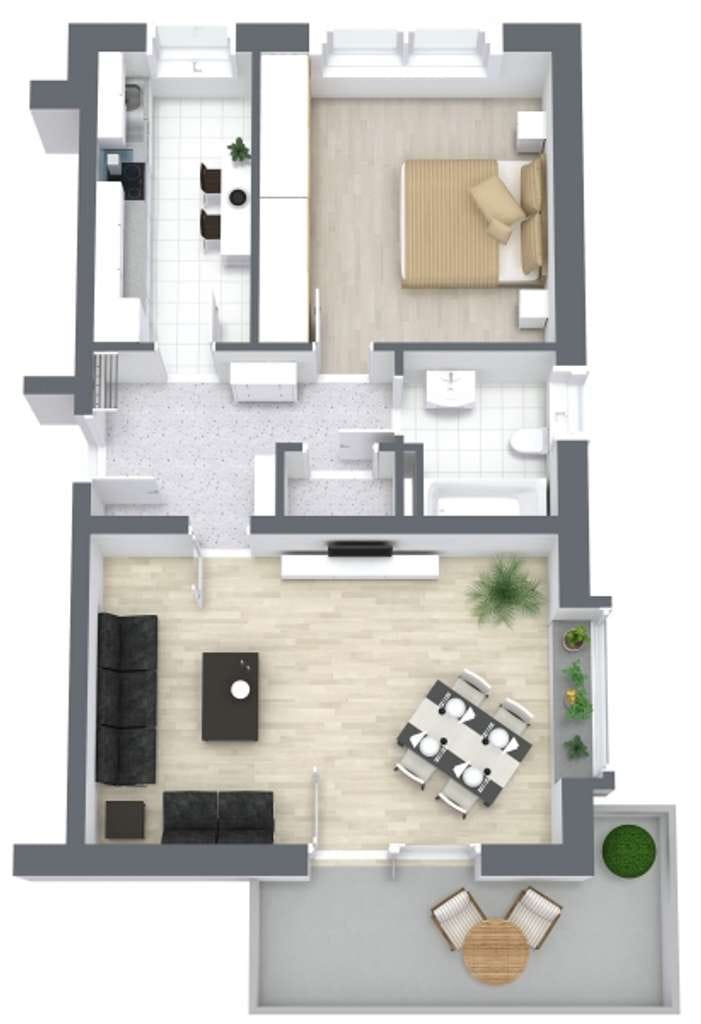 Immobilie in Bad Segeberg - Vermietete 2-Zimmer-Wohnung in Bad Segeberg - Bild 1