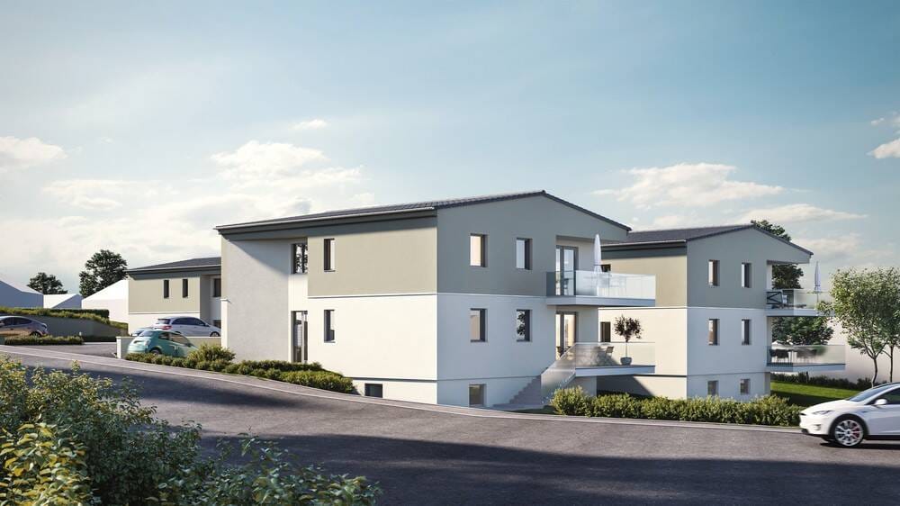 Immobilie in Ellingen - WOHNEN AM AMSELWEG - NEUBAU 4-Zimmer-Eigentumswohnung MIT BALKON - Bild 1