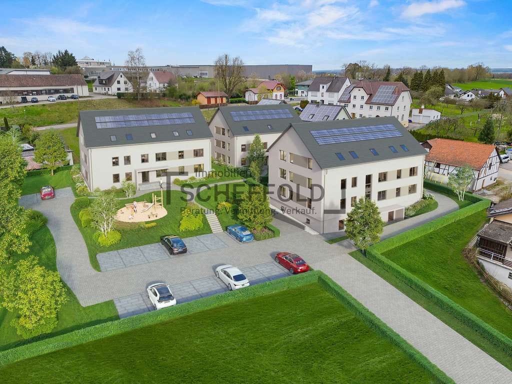 Immobilie in Achstetten - Modernes Wohnen! Neubau-EG-Wohnung mit großem Gartenanteil und Terrasse mit Süd-West-Ausrichtung - Bild 2