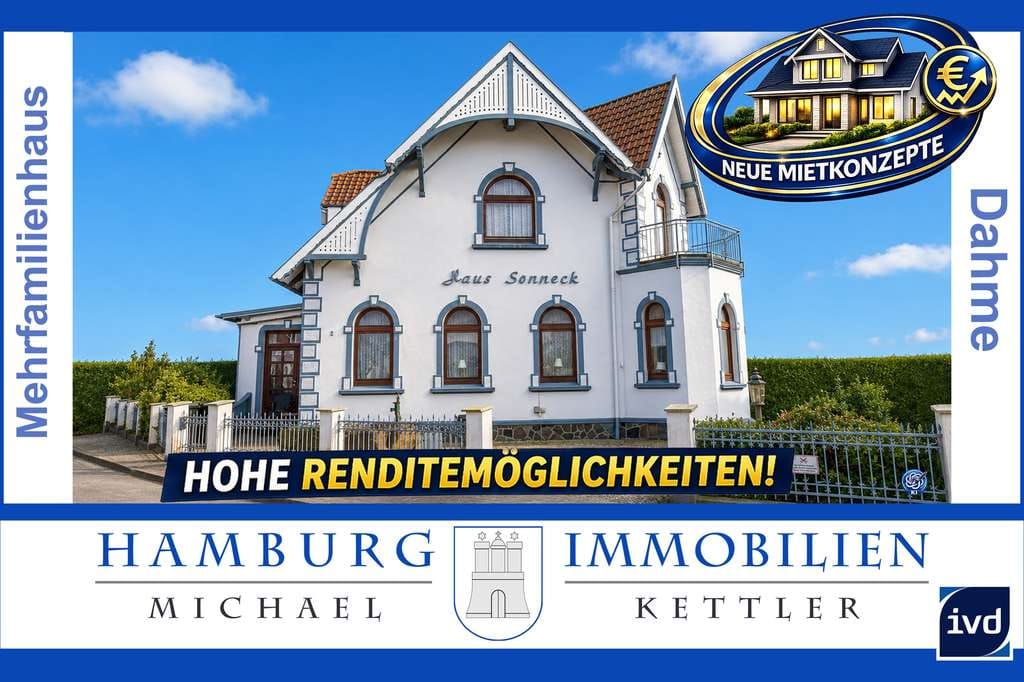 Immobilie in Dahme - Historisches Dahmer Haus, vielseitig nutzbar, Eigennutzung, Ferienvermietung und ... neugierig? - Bild 0