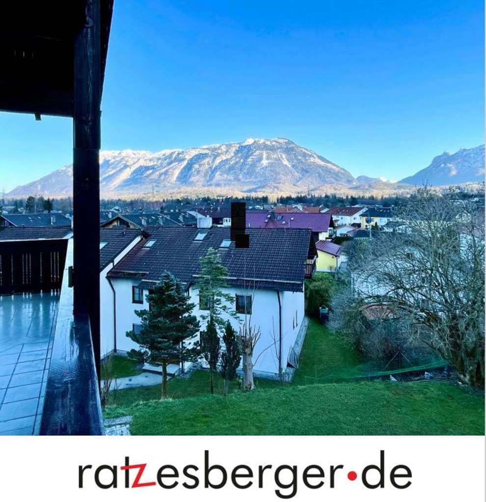 Immobilie in Piding - Garten-Wohnung mit Panoramablick - Bild 0