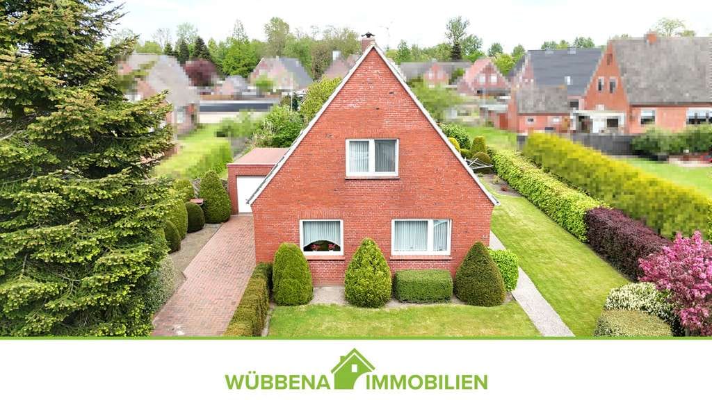 Immobilie in Hinte - Hinte! Einfamilienhaus mit Garage und Garten in familienfreundlicher Wohnlage und Nähe zur Krummhörn - Bild 2
