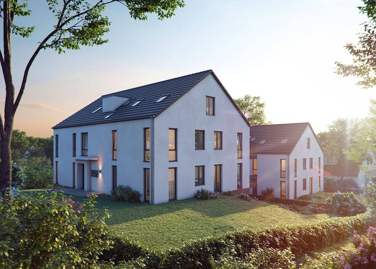 Immobilie in Bubenreuth - SUNHILL - sonnige 3-Zimmer-Penthouse-Wohnung mit Dachterrasse/Aufzug/2 TG-Stellplätzen in TOP-Lage - Bild 0
