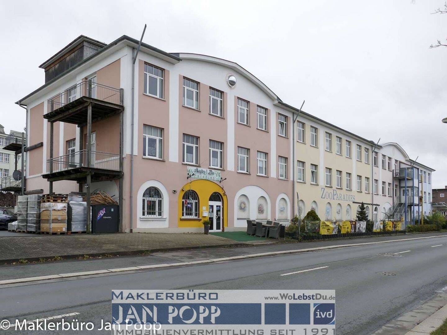 Immobilie in Zeulenroda-Triebes - Vermietete Zweizimmerwohnung mit Balkon! - Bild 0
