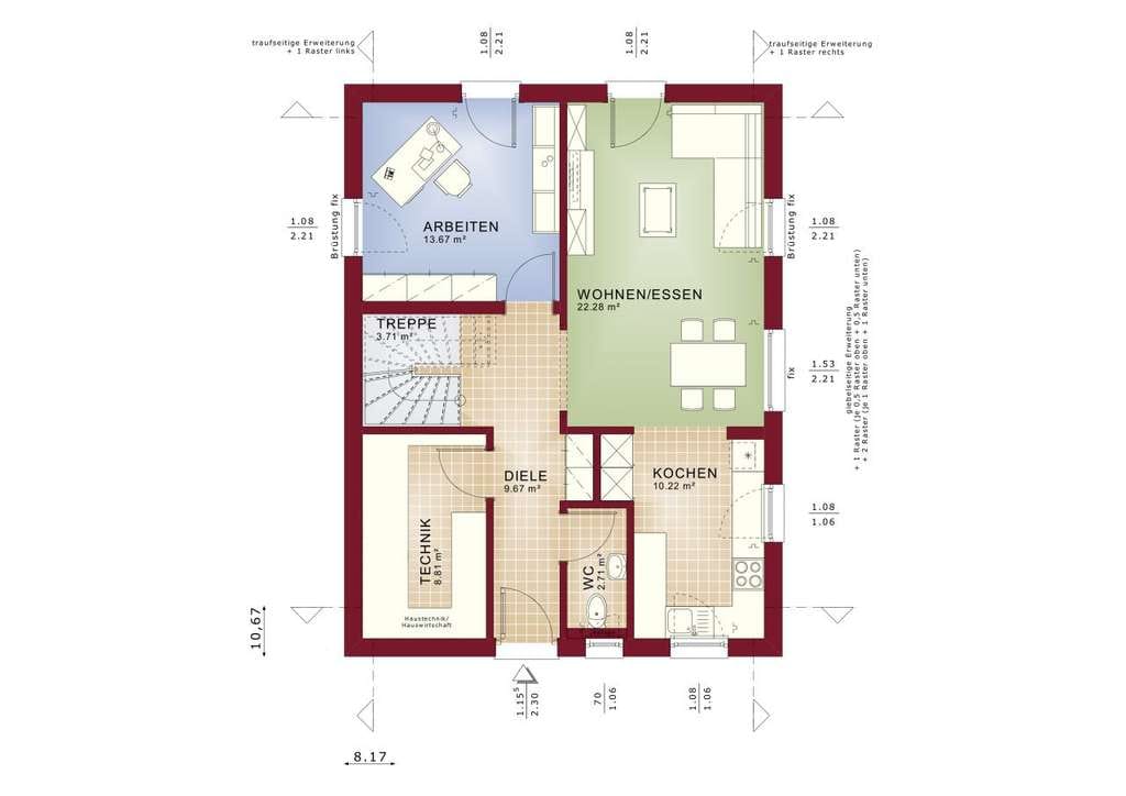 Immobilie in Oberthal - Bestpreisgarantie bei Bien-Zenker - Individuelles Architektenhaus mit tollem Grundstück! - Bild 4