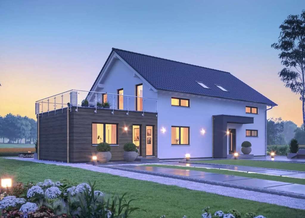 Immobilie in Altusried - Architektur mit Wow-Effekt: Satteldachhaus Glas, Gartenbezug & Ankleide - Bild 3
