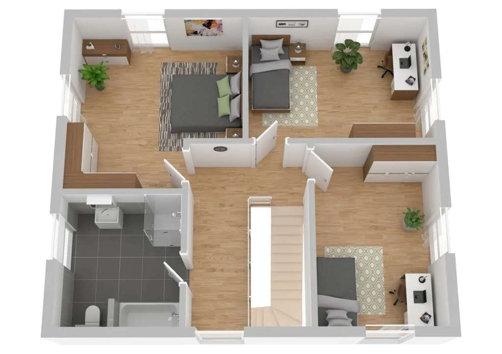 Immobilie in Wollin - Ein Grundstück 3 Möglichkeiten Stadtvilla Bungalow oder klassisches EFH - Bild 2