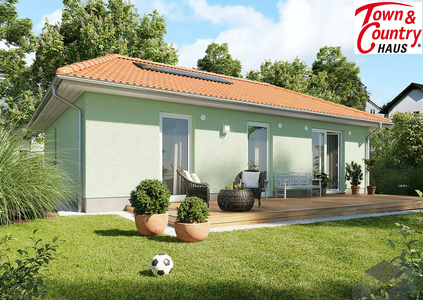 Immobilie in Creußen - Town & Country Bungalow 78 – barrierearmes Wohnen auf einer Ebene | ca. 76,65 m² in Creußen (Nähe Bayreuth) - Bild 4