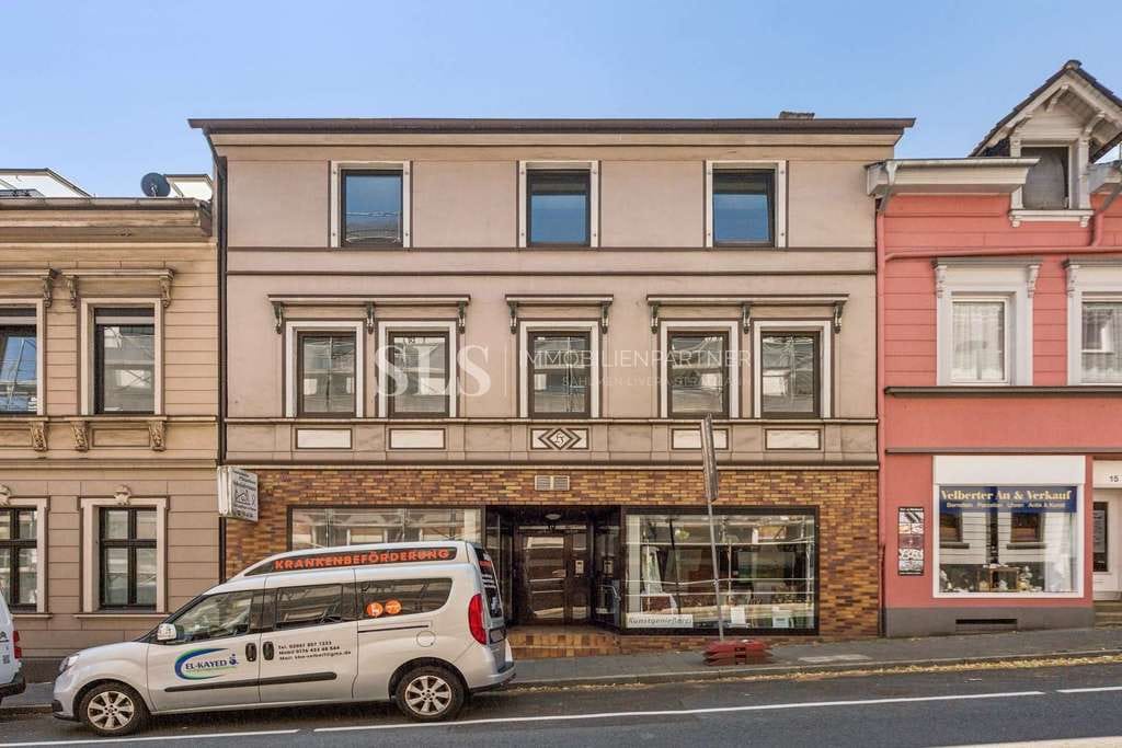 Immobilie in Velbert - Sanierungsobjekt mit Potential - komplett leerstehendes Wohn & Geschäftshaus mit Terrasse - Bild 0
