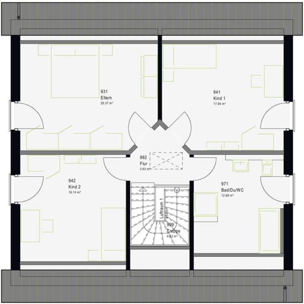 Immobilie in Alsdorf - Einfamilienhaus mit viel Raum 🏡 "LifeStyle 16.02 S" bauen mit massa haus - Bild 4