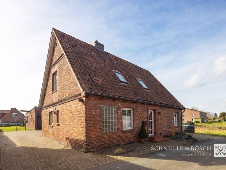 Immobilie in Drochtersen - Zwei Immobilien inklusive großer Werkstatt und Garten - Bild 0