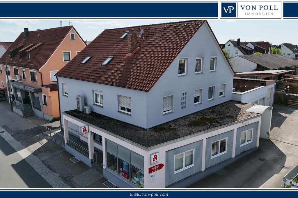 Immobilie in Burgoberbach - Wohn- und Geschäftshaus in gefragter Lage mit langfristig guter Rendite - Bild 0