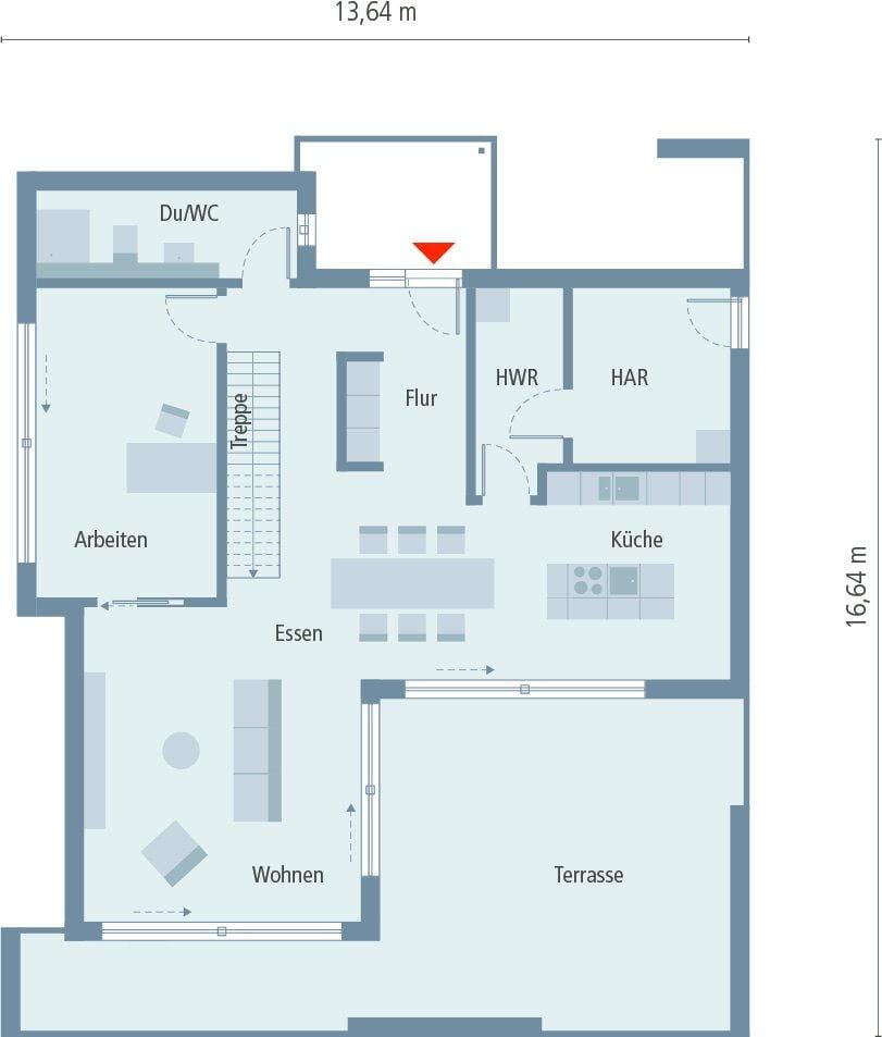 Immobilie in Petershagen/Eggersdorf - Eleganz, gepaart mit Größe zu einem zauberhaften Haus ! Preis natürlich inkl. Grundstück ! - Bild 2