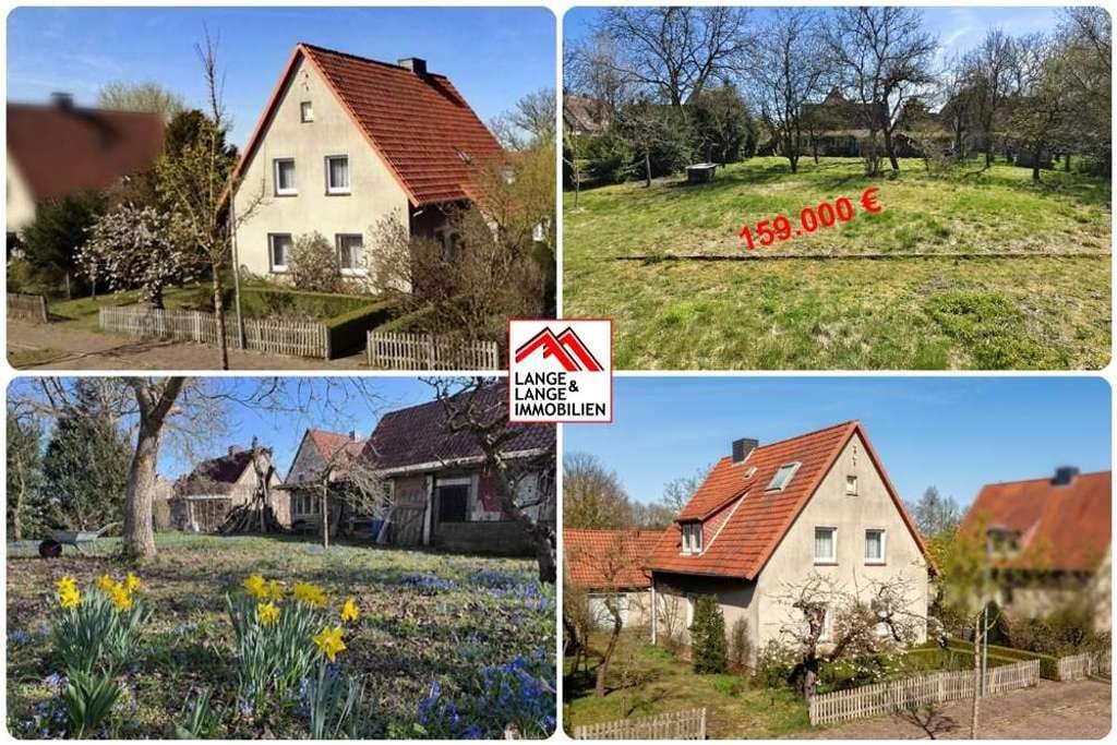Immobilie in Eldingen - Eldingen – Verborgene Perle: Einfamilienhaus + Garten + Obstbäume - wer erweckt mich zu neuem Leben - Bild 0