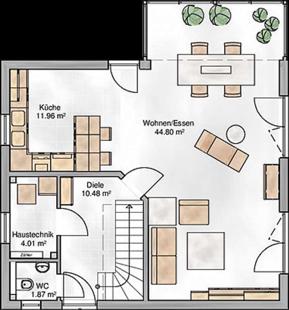 Immobilie in Tacherting - Modernes Einfamilienhaus „Verona“ mit Grundstück – Stilvoll wohnen mit Komfort - Bild 5