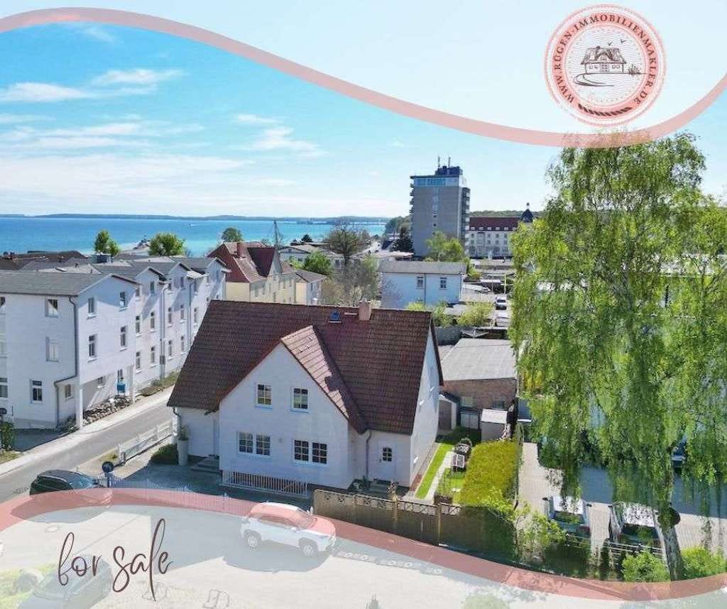 Immobilie in Sassnitz - Vielseitiges Einfamilienhaus mit Einliegerwohnung und Büroeinheit in Sassnitz auf Rügen - Bild 0