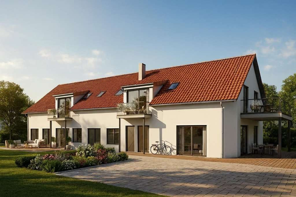 Immobilie in Vilsbiburg - Modernes Wohnglück: Erstbezug nach Kernsanierung auf Neubau-Niveau - Bild 1