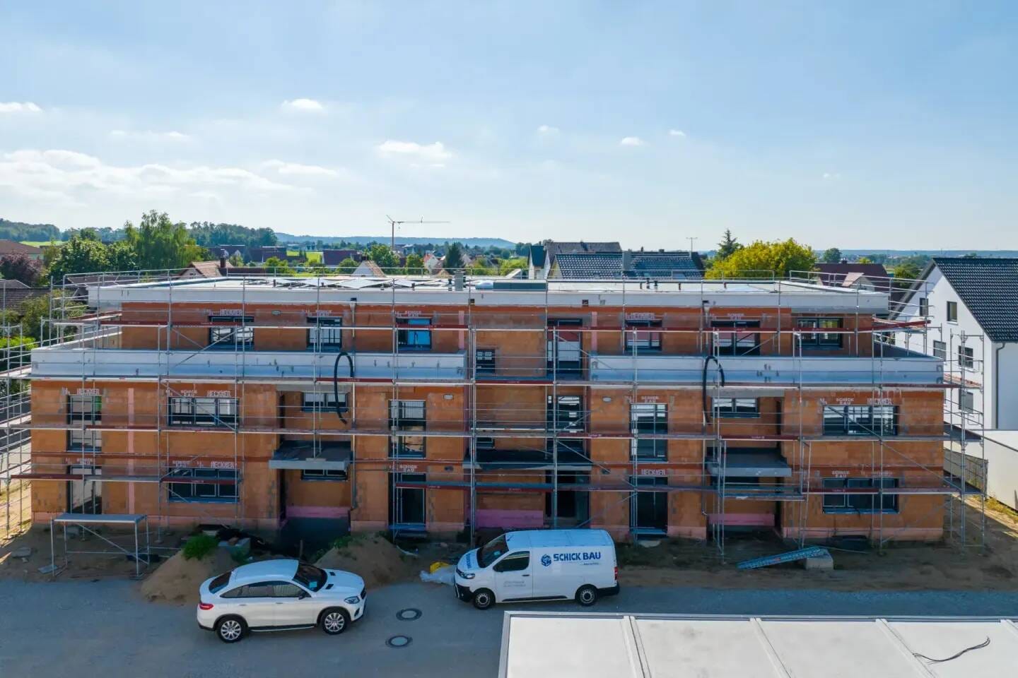 Immobilie in Poxdorf - Neubau 2-Zimmerwohnung mit Gartenanteil und Süd/West Terrasse - Bild 3