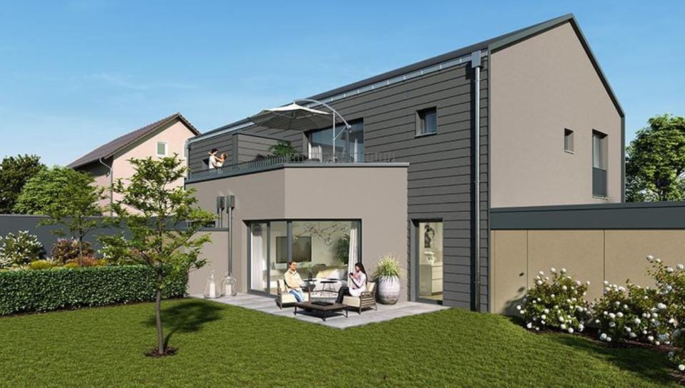 Immobilie in Emskirchen - Projektierter Neubau Reiheneckhaus in Toplage von Emskirchen - Bild 0