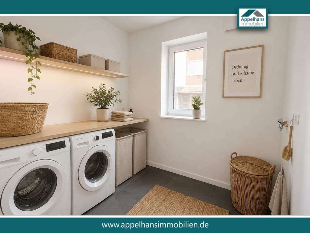 Immobilie in Preußisch Oldendorf - Moderne 2-Zimmer-Wohnung mit Wintergarten | KfW-40 - Bild 0