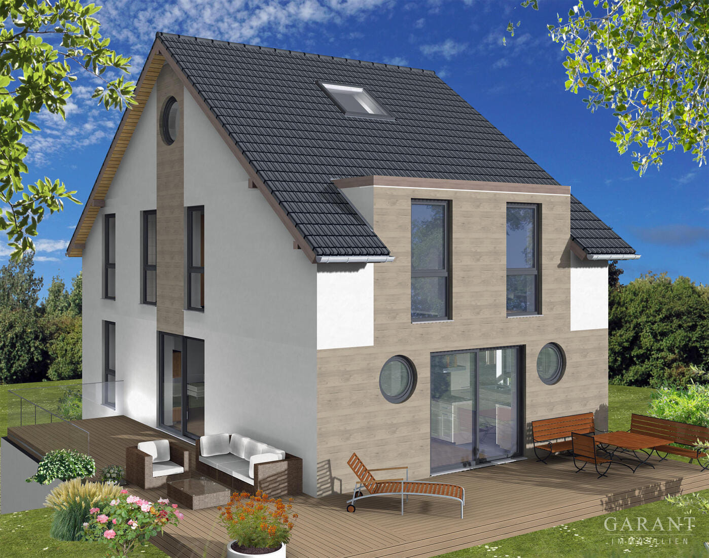 Immobilie in Gimbsheim - Sehr hell * sehr sonnig * Endlich viel Platz für die Familie * großer uneinsehbarer Garten * - Bild 3
