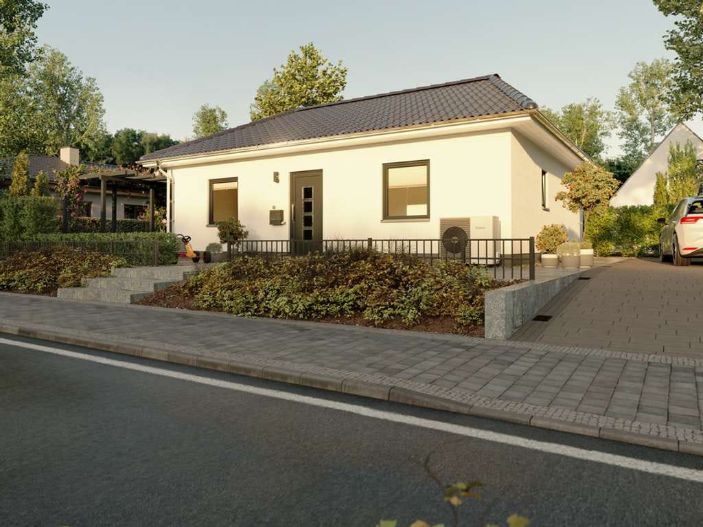 Immobilie in Schipkau - Ihr Traum-Bungalow in Schipkau: Nachhaltig wohnen auf einer Ebene! - Bild 0
