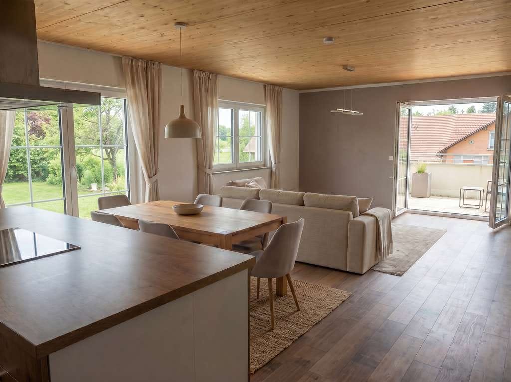 Immobilie in Achberg - Geräumiges Zuhause auf zwei Ebenen – fast wie ein Haus, ideal für Familien - Bild 1