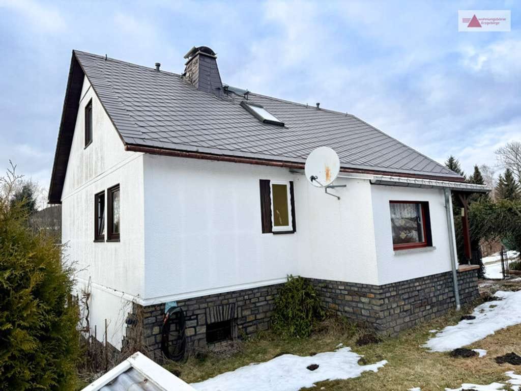 Immobilie in Elterlein - Einfamilienhaus | Zweifamilienhaus: 3.400 m² Grundstück & ruhige Randlage Elterlein OT Schwarzbach - Bild 2